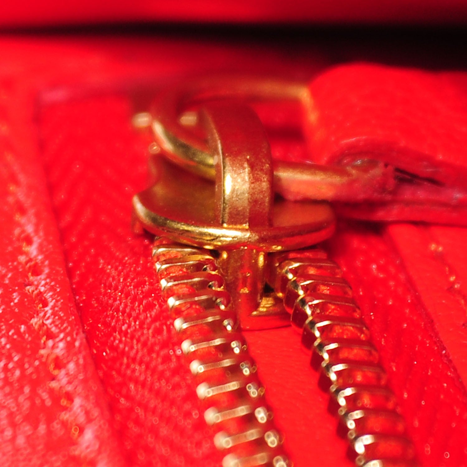 Celine Goatskin Small Classic Box Flap Bag Alizarin 6 of 10