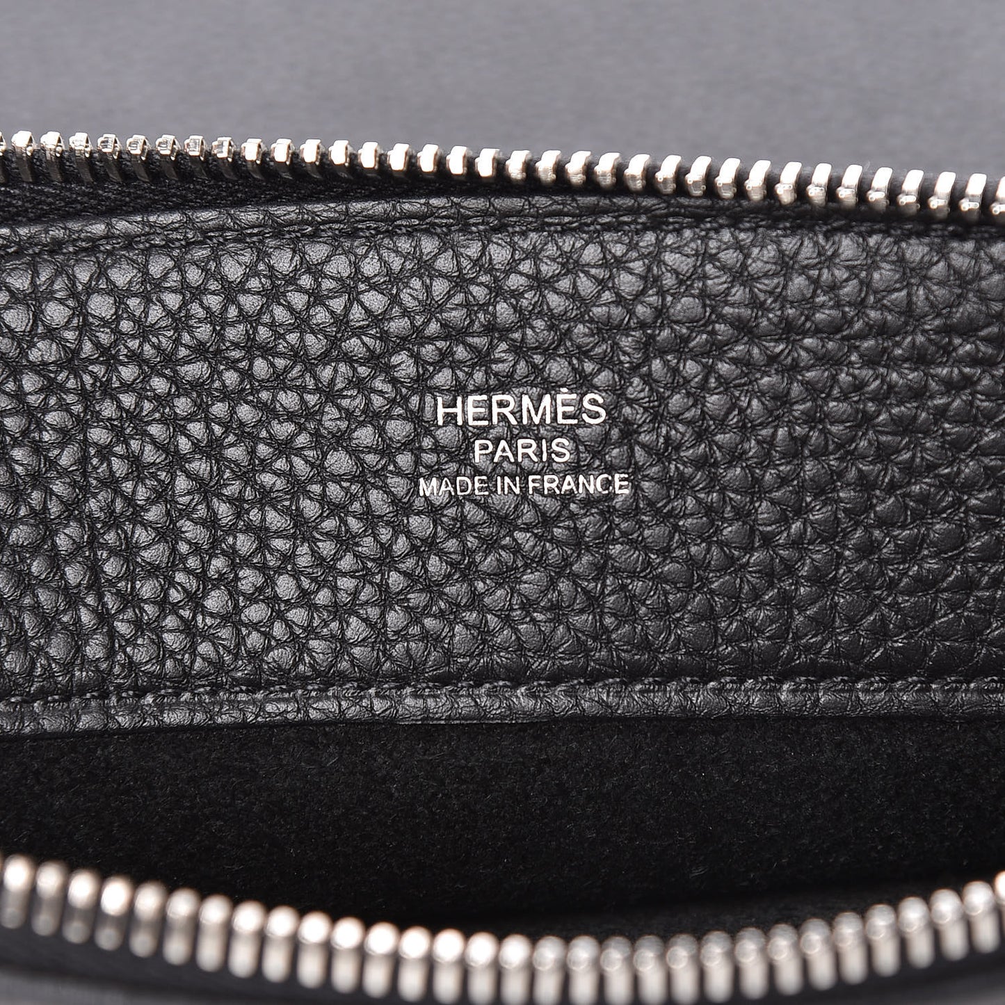 Togo Medium Bazar Pouch Black
