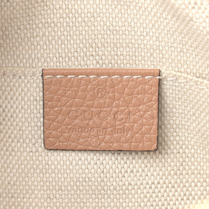 Gucci Pebbled Calfskin Small Soho Disco Bag Camelia 8 of 10