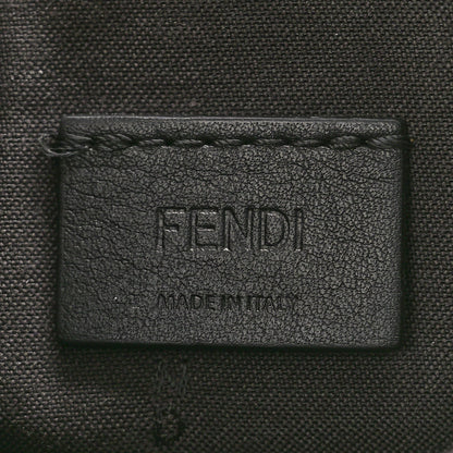 Fendi Vitello Soft F is Fendi Bi-Color FF 1974 Embossed Envelope Wallet On Chain with Pouches Maya Black 8 of 12