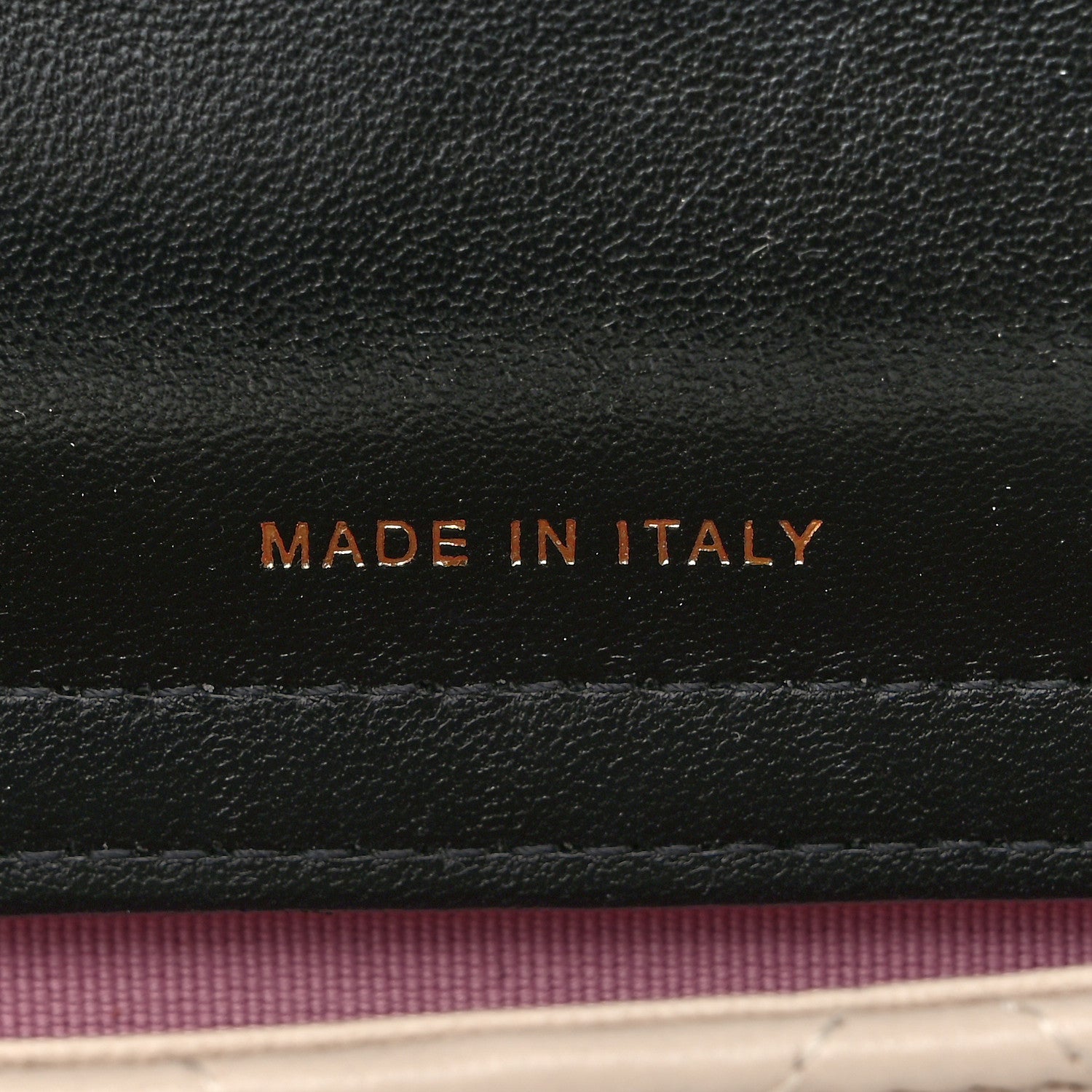 Chanel Lambskin Quilted Flap Phone Holder With Chain  Black Beige Multicolor 8 of 13