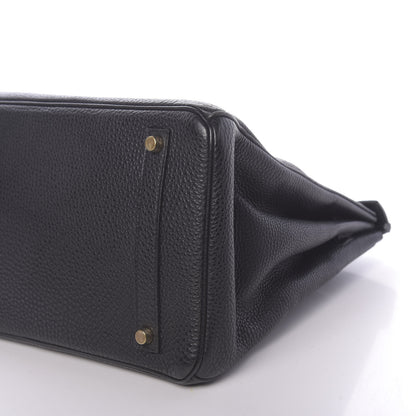 Hermes Togo Birkin 35 Black 10 of 17