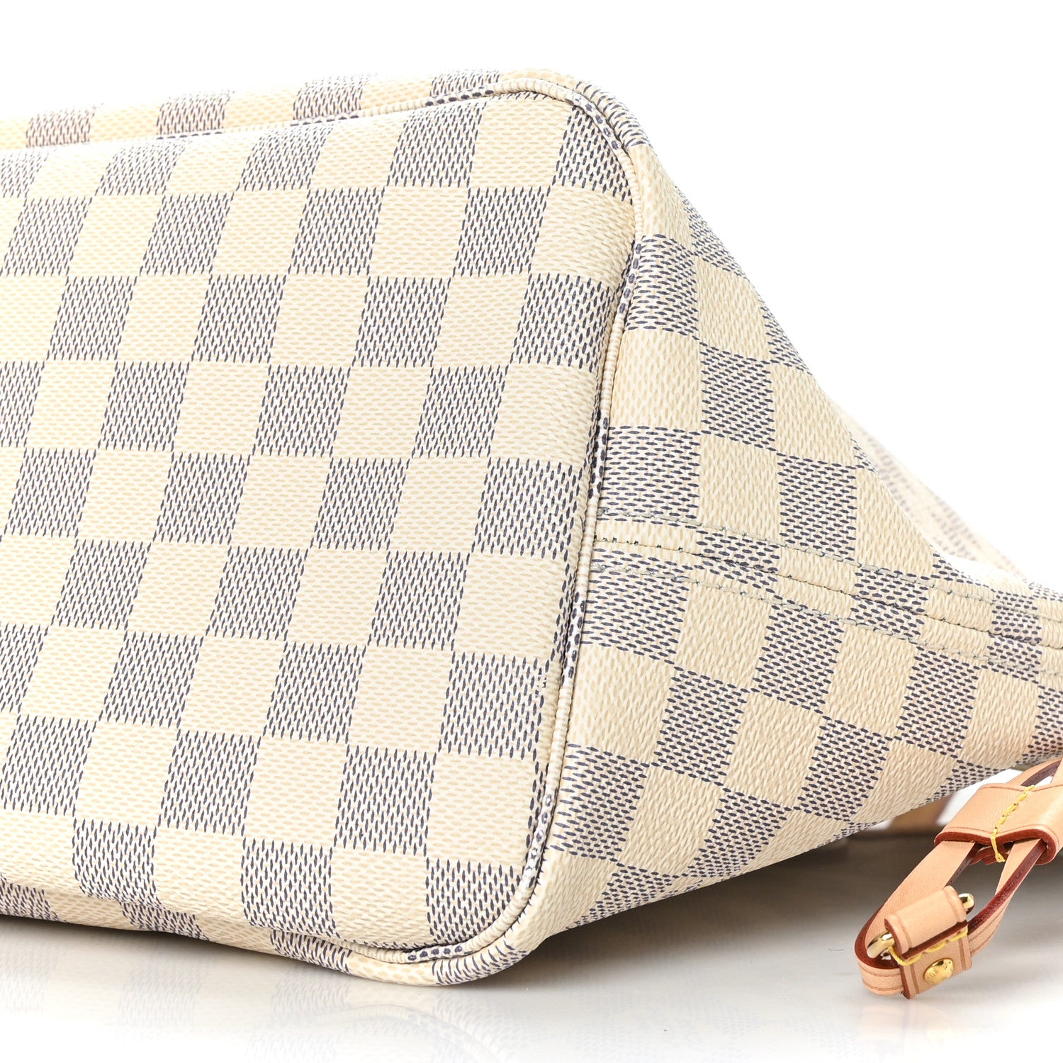 Louis Vuitton Damier Azur Neo Neverfull MM Rose Ballerine 9 of 10