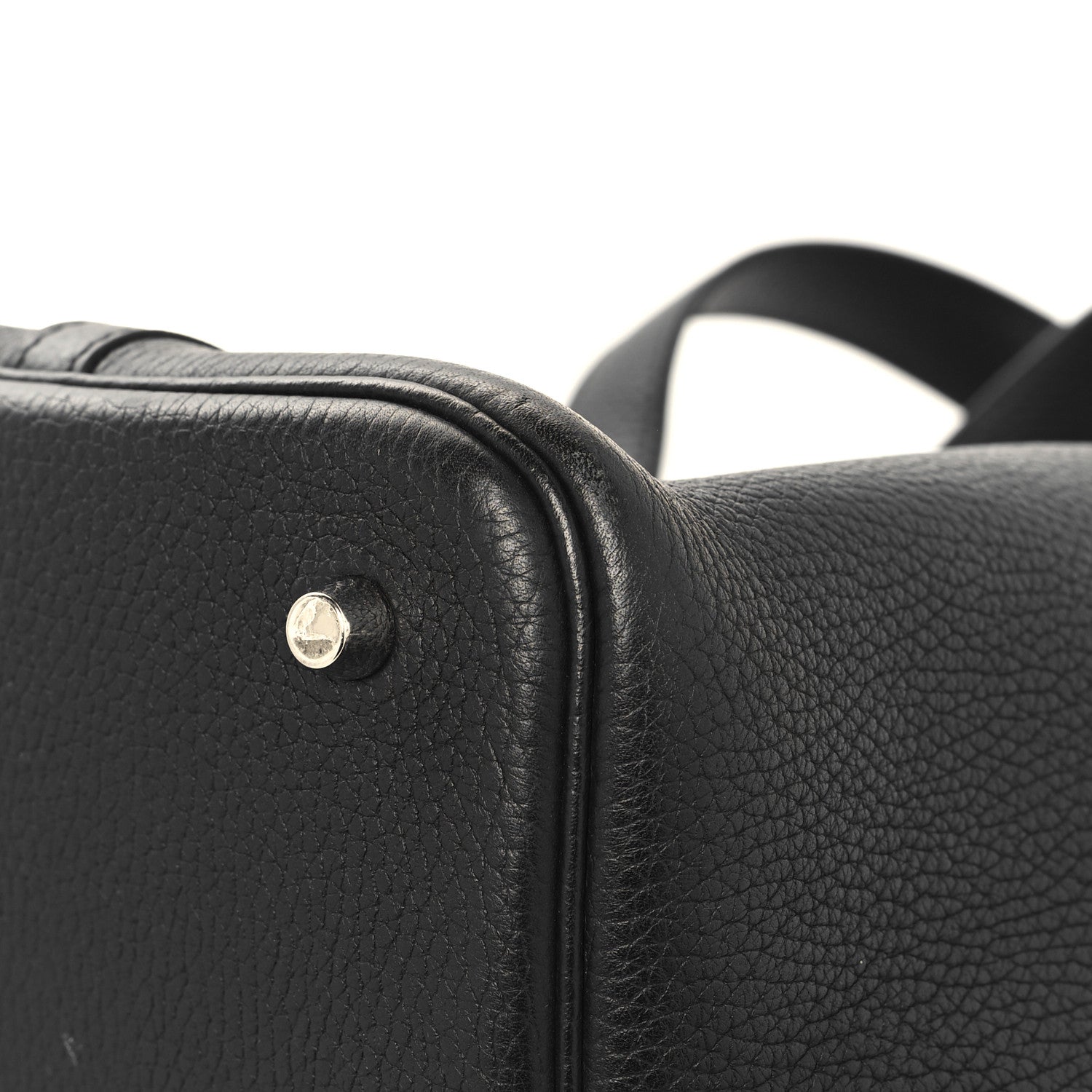 Hermes Taurillon Clemence Picotin Lock 22 MM Black 10 of 12