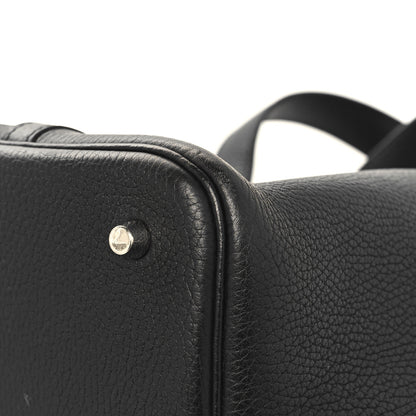 Hermes Taurillon Clemence Picotin Lock 22 MM Black 10 of 12