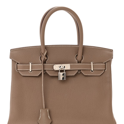 Hermes Togo Birkin 30 Etoupe 8 of 11