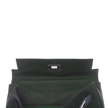 Hermes Togo Kelly Ado Backpack Vert Fonce 9 of 32