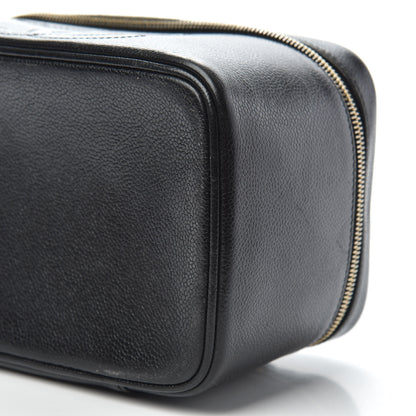 Chanel Caviar Vanity Cosmetic Case Black 8 of 11
