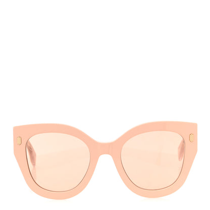 Fendi Acetate FF Cat Eye Sunglasses FF 0452 Pink 2 of 7