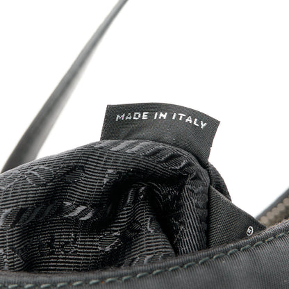 Prada Tessuto Nylon Saffiano Mini Re-Edition 2005 Bag Black 7 of 12