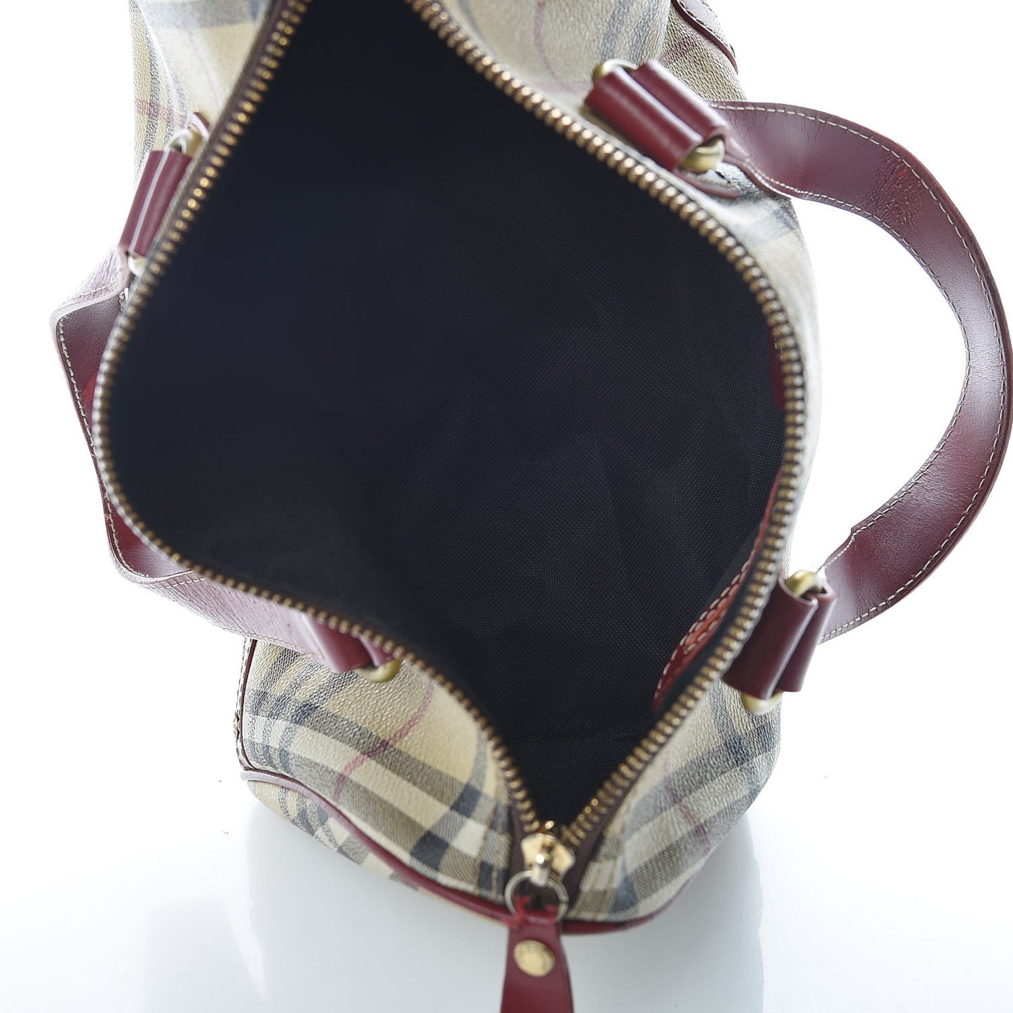 Haymarket Check Studded Bowler Red