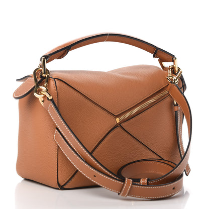Loewe Calfskin Small Puzzle Bag Light Caramel 3 of 9