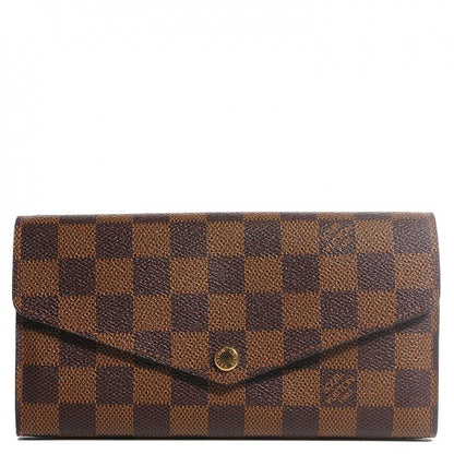 Louis Vuitton Damier Ebene Sarah Wallet NM 1 of 16