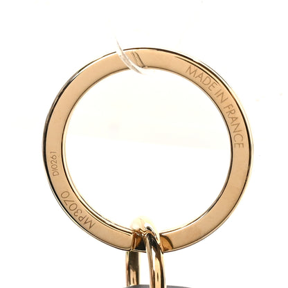 Louis Vuitton Monogram Wild At Heart Illustre Bag Charm Key Ring Black 4 of 4