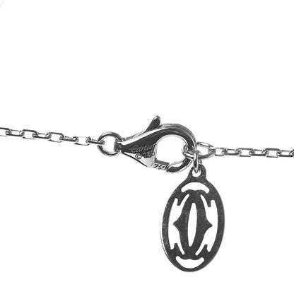 Cartier 18K White Gold Diamond SM D'Amour Pendant Necklace 5 of 6