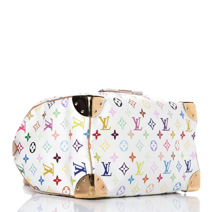 Louis Vuitton Monogram Multicolor Speedy 30 White 4 of 7