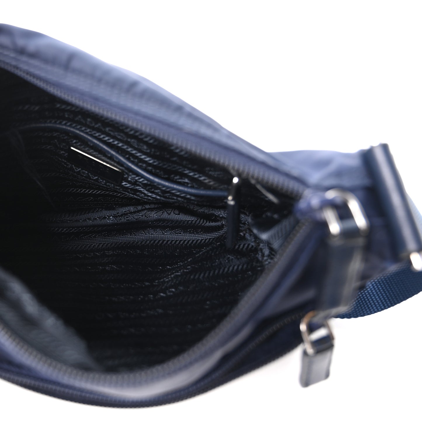 Nylon Vela Messenger Bag Royal