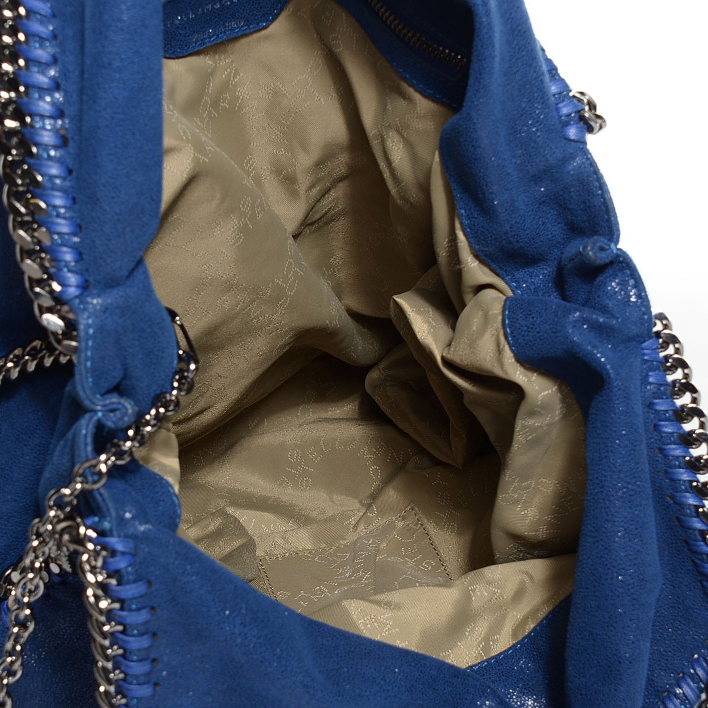 Shaggy Deer Big Falabella Tote Beau Blue