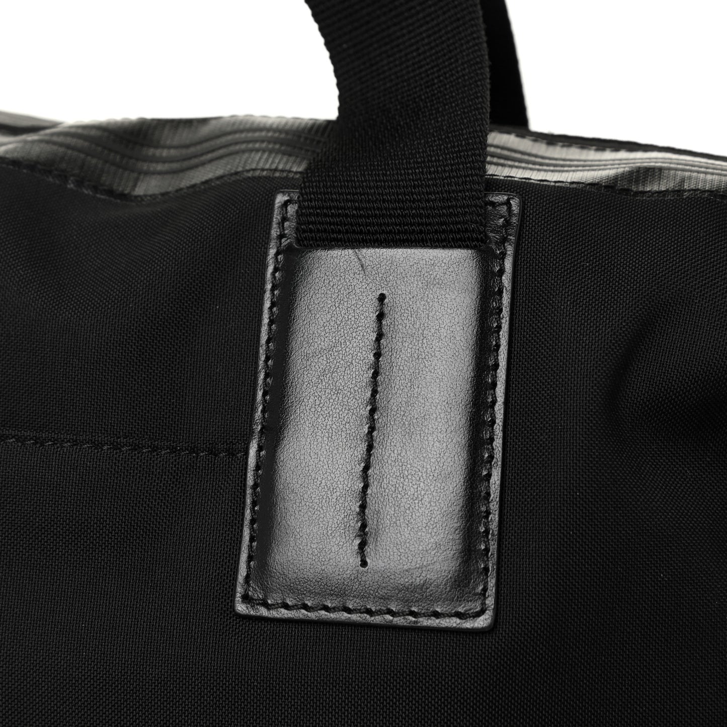 HOMME Nylon Messenger Bag Black