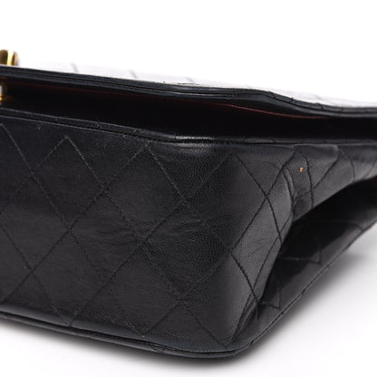 Chanel Lambskin Quilted Medium Single Flap Black 12 of 15