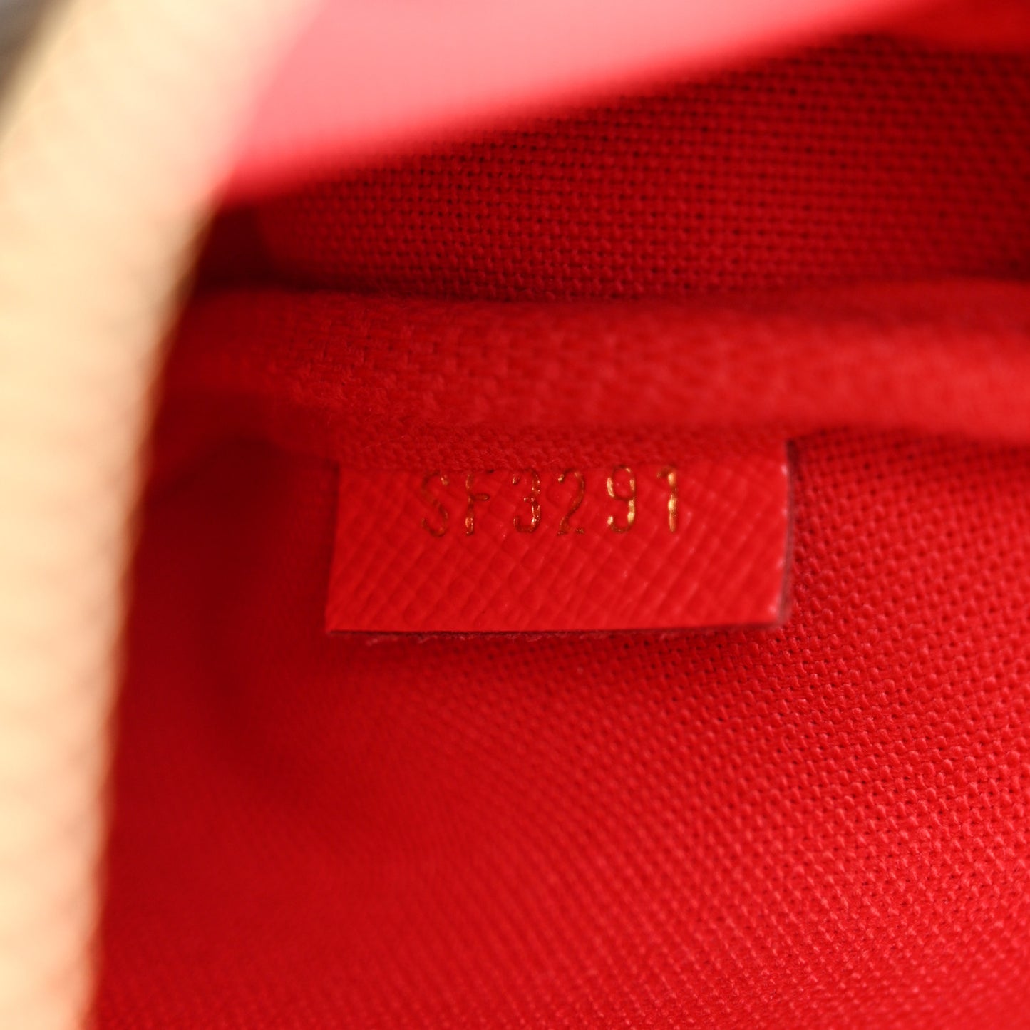 Monogram 2021 Christmas Animation London Mini Pochette Accessories Red