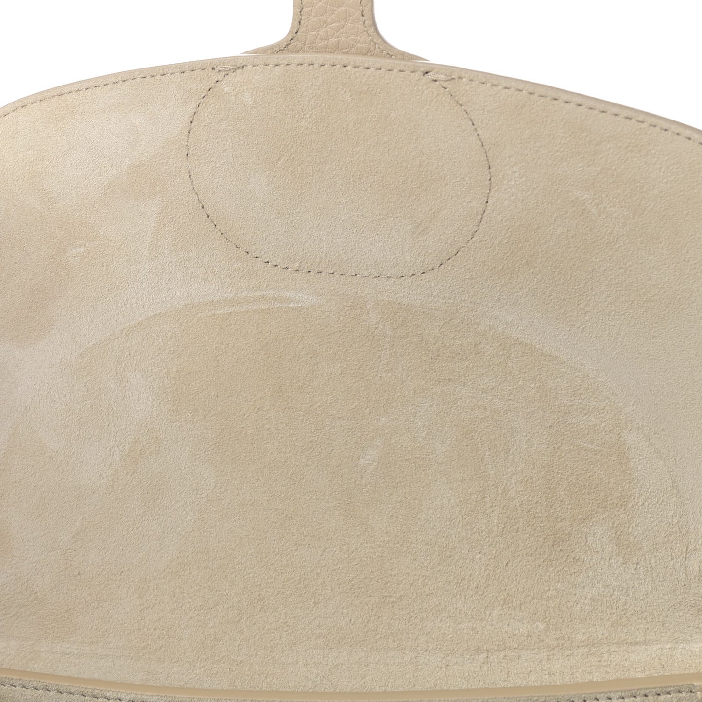 Grained Calfskin Large Bobby Flap Beige