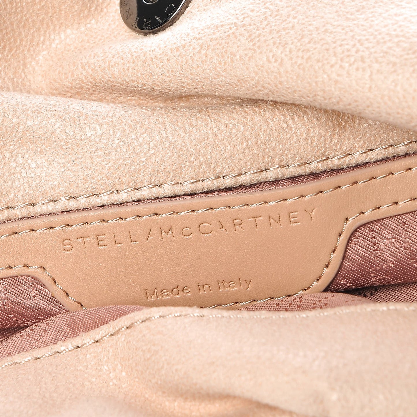 Shaggy Deer Mini Falabella Fold Over Tote Powder