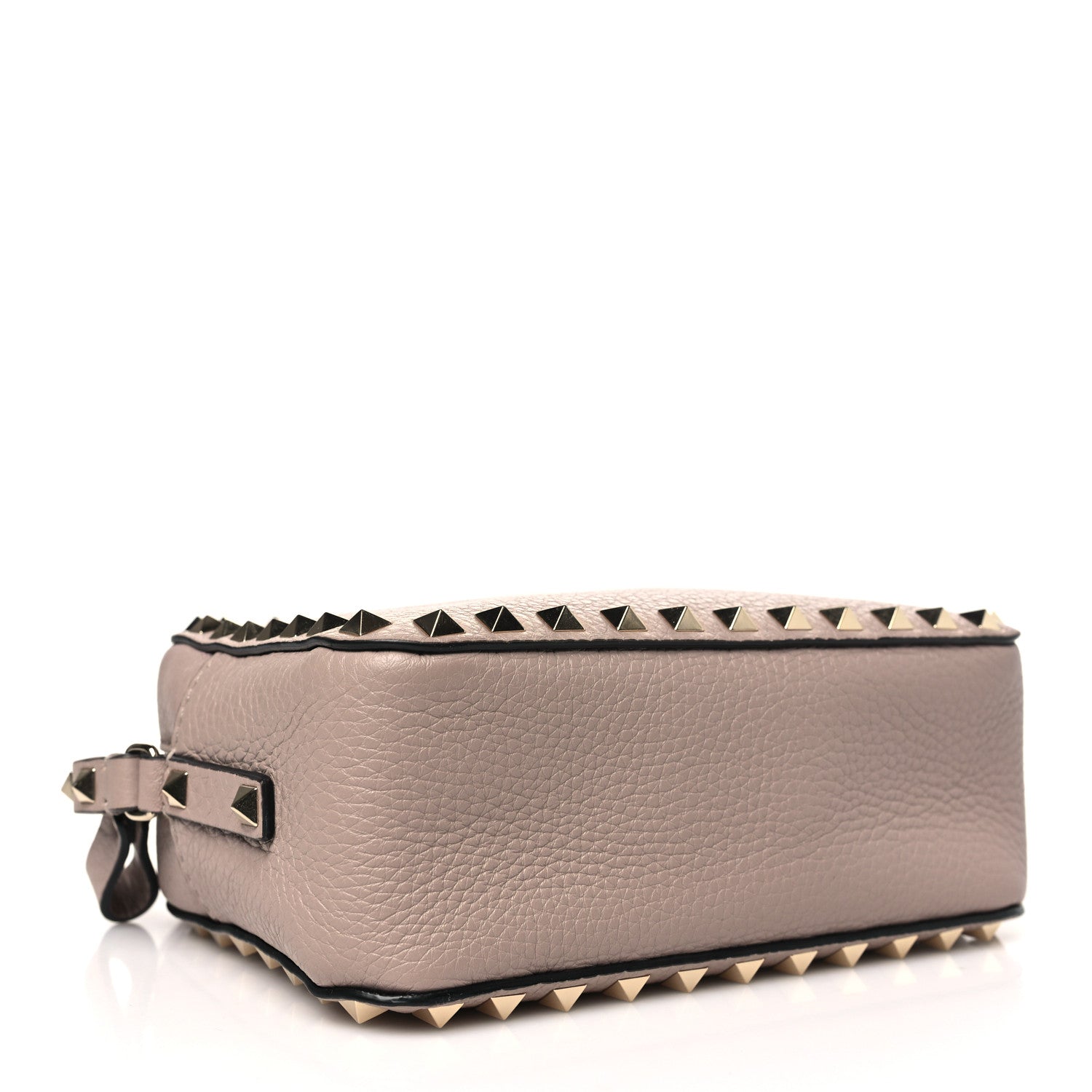 Valentino Garavani Calfskin Rockstud Camera Crossbody Bag Poudre 4 of 9