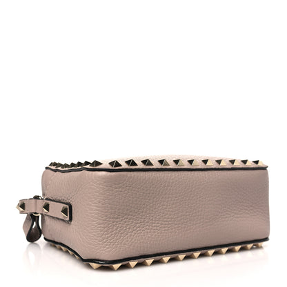 Valentino Garavani Calfskin Rockstud Camera Crossbody Bag Poudre 4 of 9