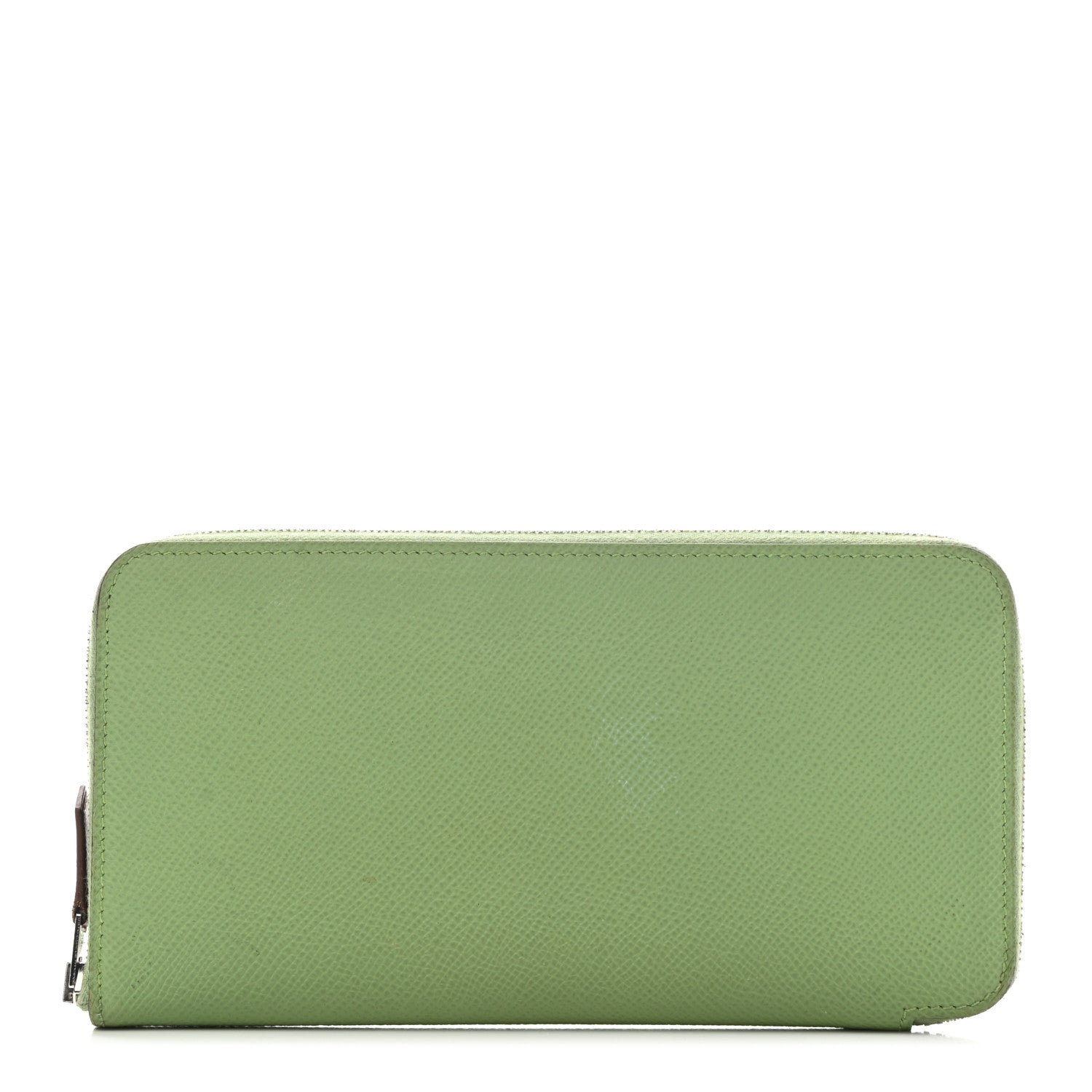 Hermes Epsom Silk'In Wallet Vert Criquet 1 of 9