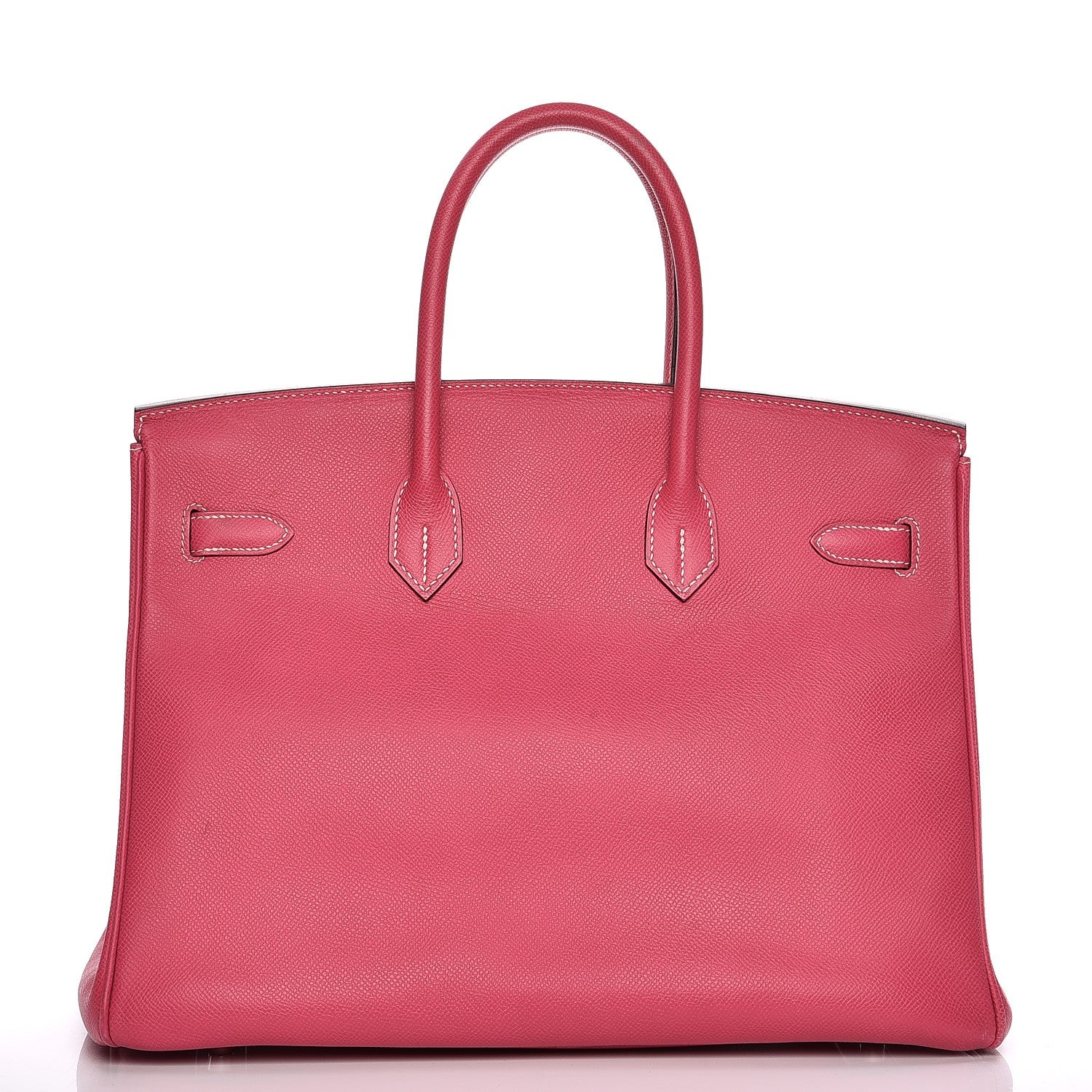 Hermes Epsom Candy Birkin 35 Rose Tyrien Rubis 29 of 41