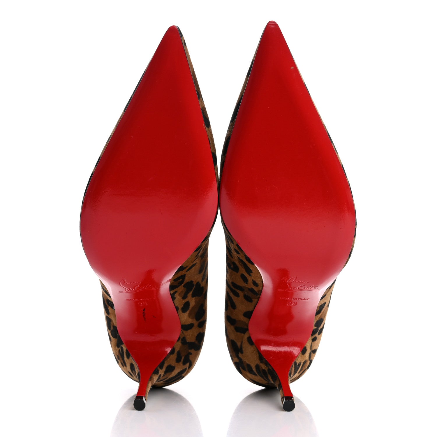 Christian Louboutin Veau Velours Clare 80 Pumps 38 Caramel 6 of 9