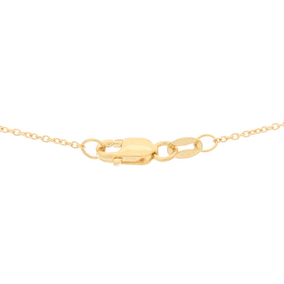 Roberto Coin 18K Yellow Gold Diamond Tiny Treasures Star of David Pendant Necklace 4 of 7