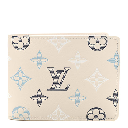 Louis Vuitton Monogram Shadow Multiple Wallet Ecru White 1 of 7