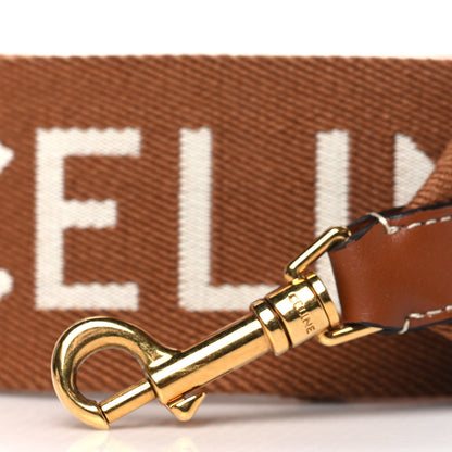 Celine Jacquard Wool Strap Light Brown 2 of 6