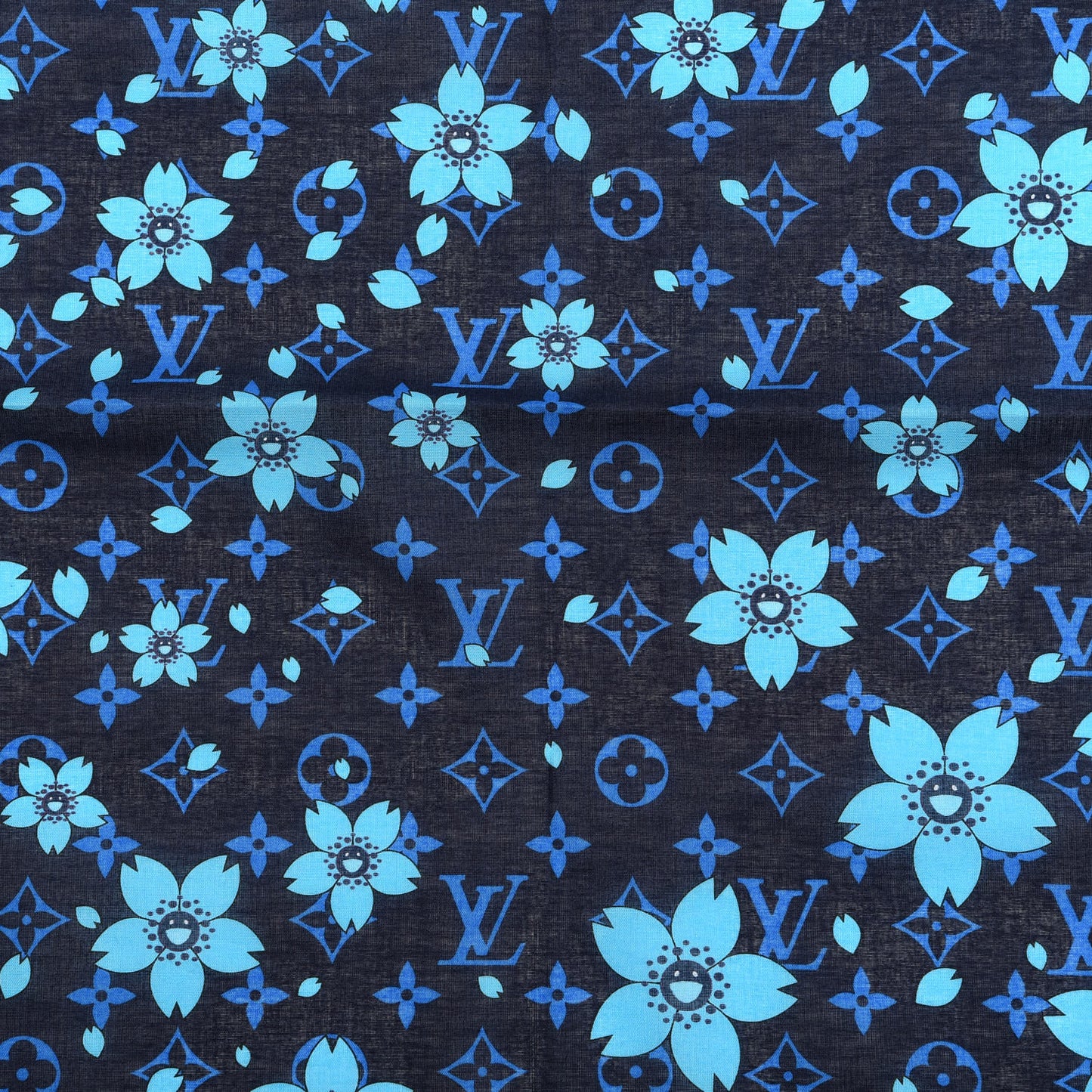 Cotton Takashi Murakami Square Scarf