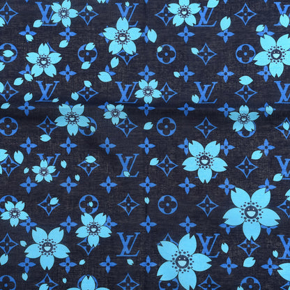 Louis Vuitton Cotton Takashi Murakami Square Scarf 3 of 3