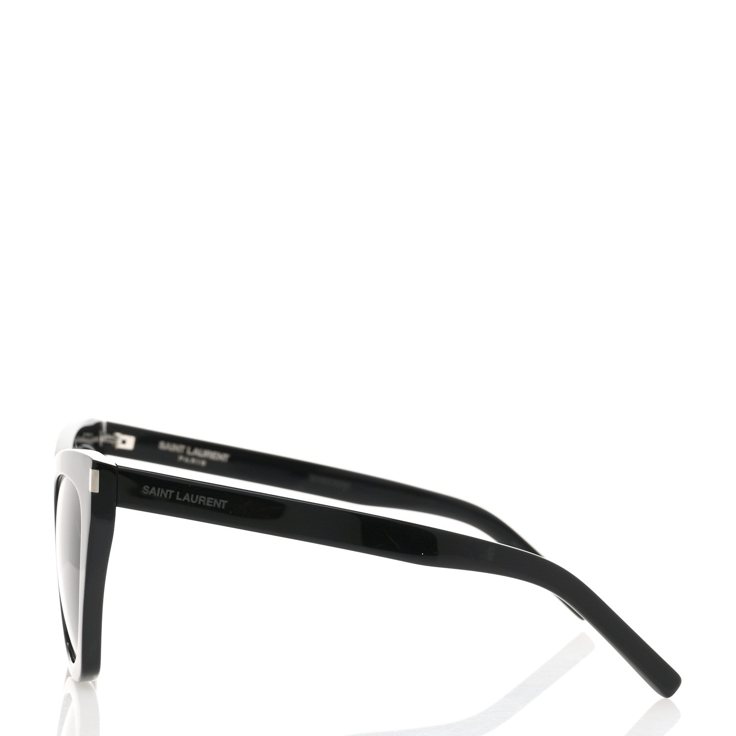 Saint Laurent New Wave SL214 Kate Cat Sunglasses Black 3 of 6