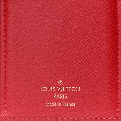 Louis Vuitton Damier Ebene Victorine Wallet Cherry 7 of 8