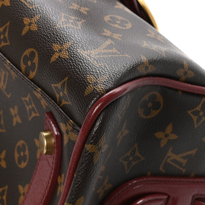 Louis Vuitton Monogram Golden Arrow Speedy Burgundy 9 of 11
