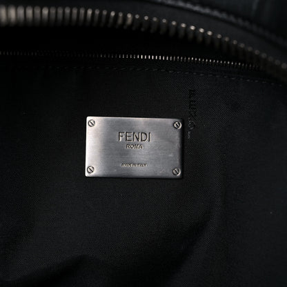 Fendi Vitello Grace FF 1974 Embossed Backpack Black 5 of 22