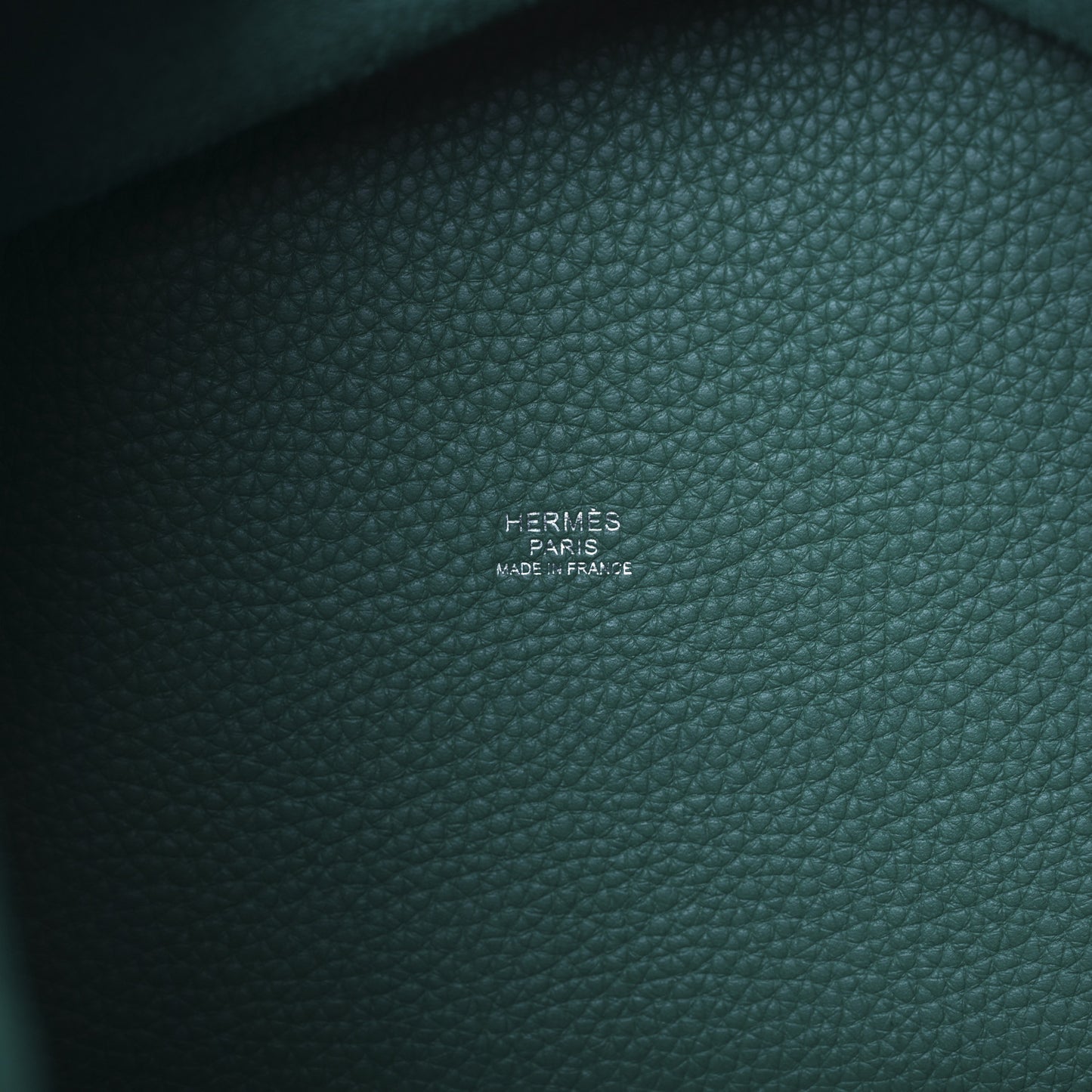 Taurillon Clemence Picotin Lock 22 MM Malachite