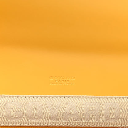 Goyard Goyardine Monte Carlo Bois Clutch Yellow 6 of 7