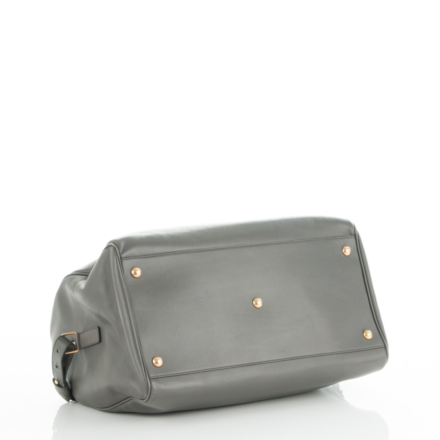 Calfskin Classic Duffle 12 Fog