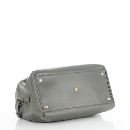 Saint Laurent Calfskin Classic Duffle 12 Fog 4 of 7