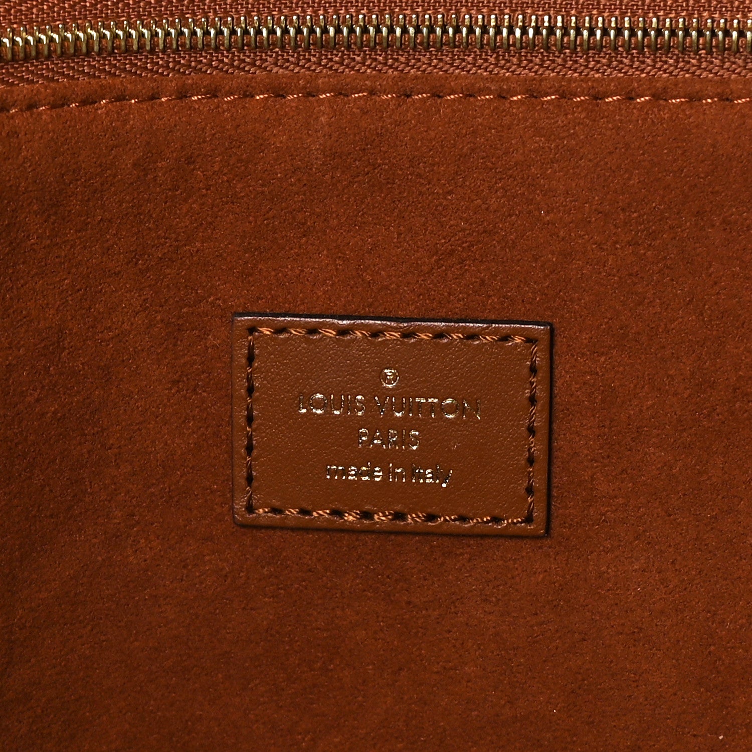 Louis Vuitton Raffia Saint Jacques Tote Caramel 7 of 9