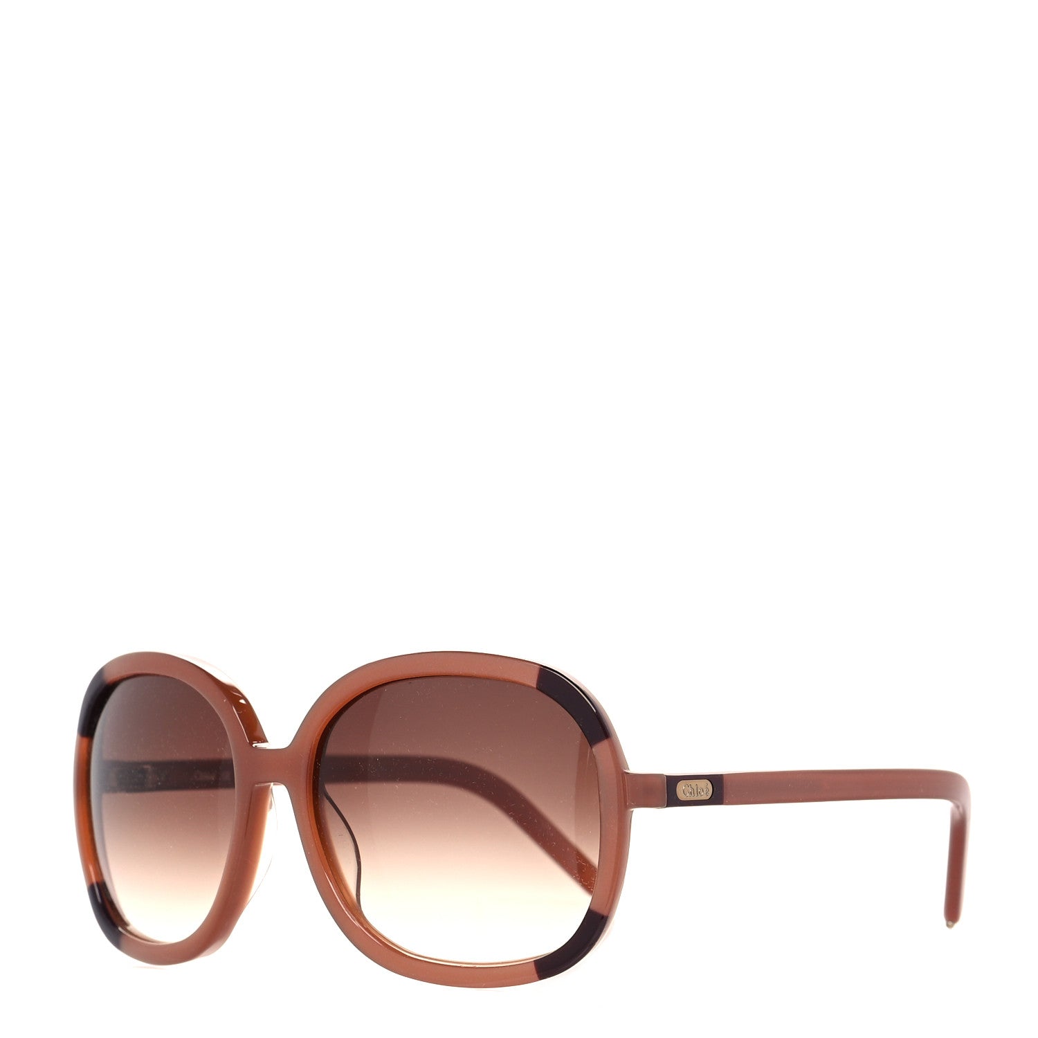 Chloe Oversized Sunglasses CL 2189 Burgundy Pink 1 of 7