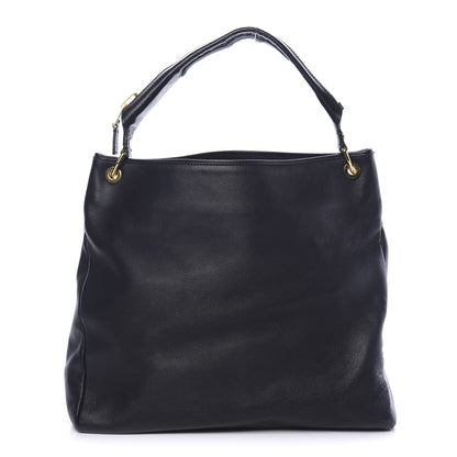 Tom Ford Calfskin Zipper Strap Hobo Black 1 of 10