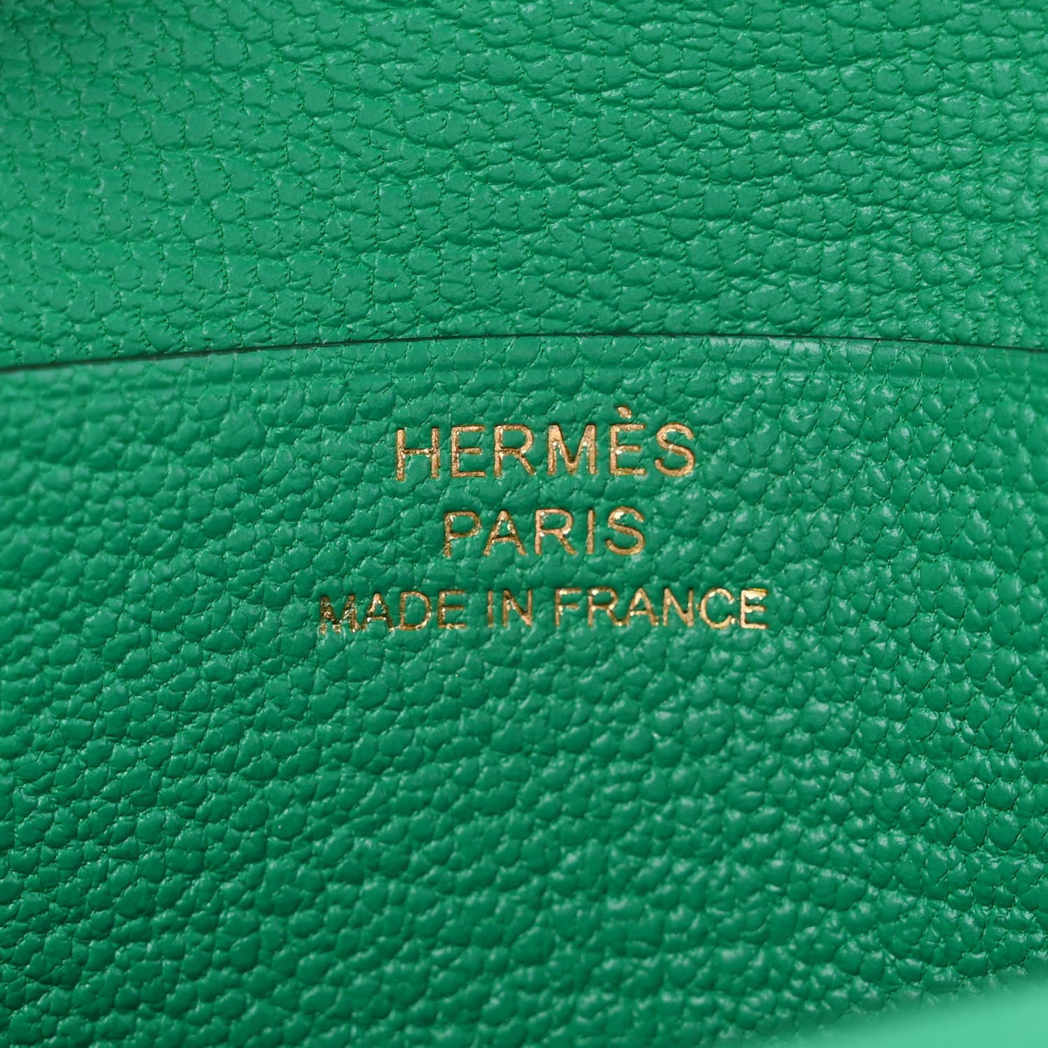 Hermes Chevre Mysore Bearn Compact Wallet Menthe 6 of 9