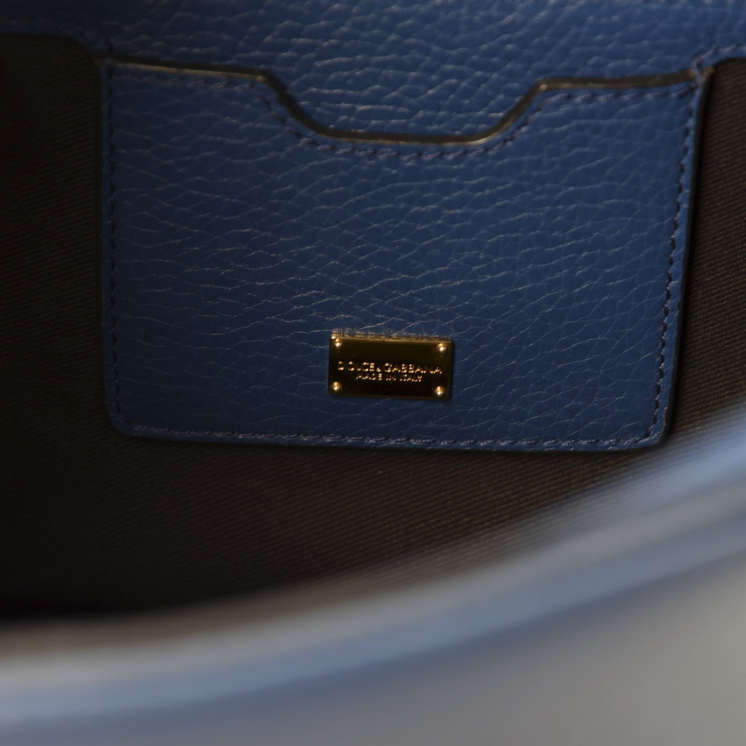 Dolce & Gabbana Dauphine Large Box Bag Blue 7 of 9